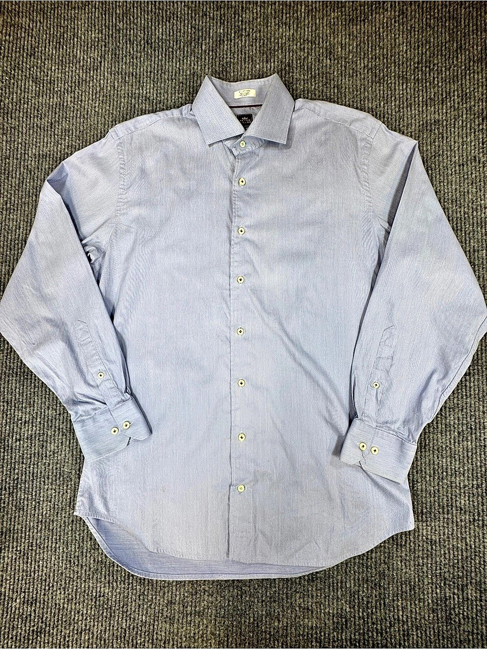 Peter Millar Men's Striped Cotton Dress Shirt Size 16